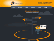 Tablet Screenshot of gramon.cz
